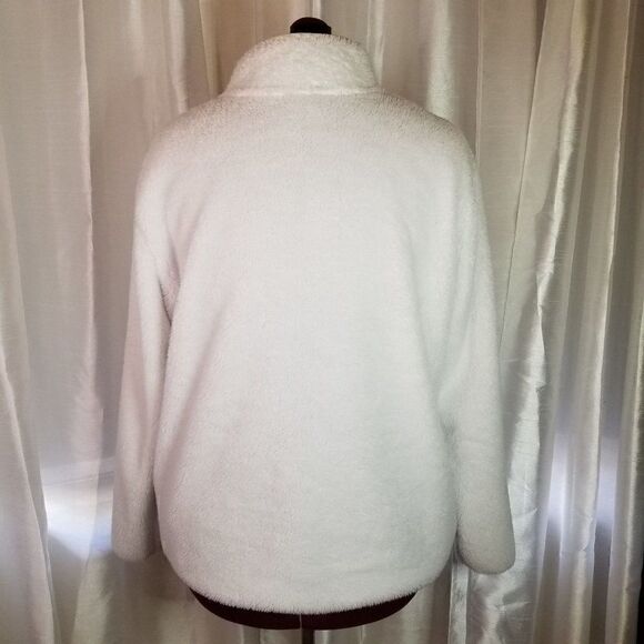 Eddie Bauer White Fleece (size 2XL) - Picture 4 of 7